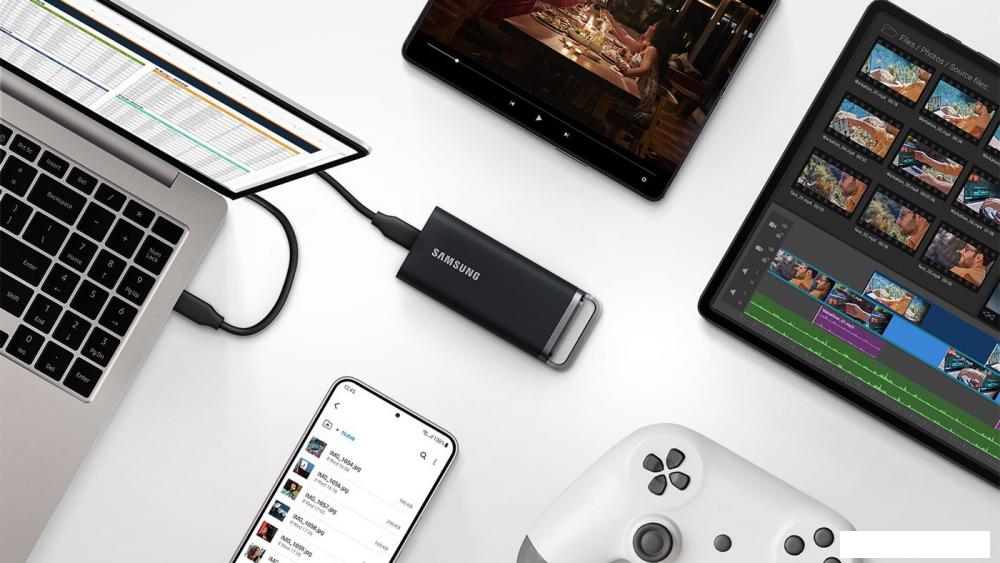 Внешний накопитель Samsung T5 EVO 4TB