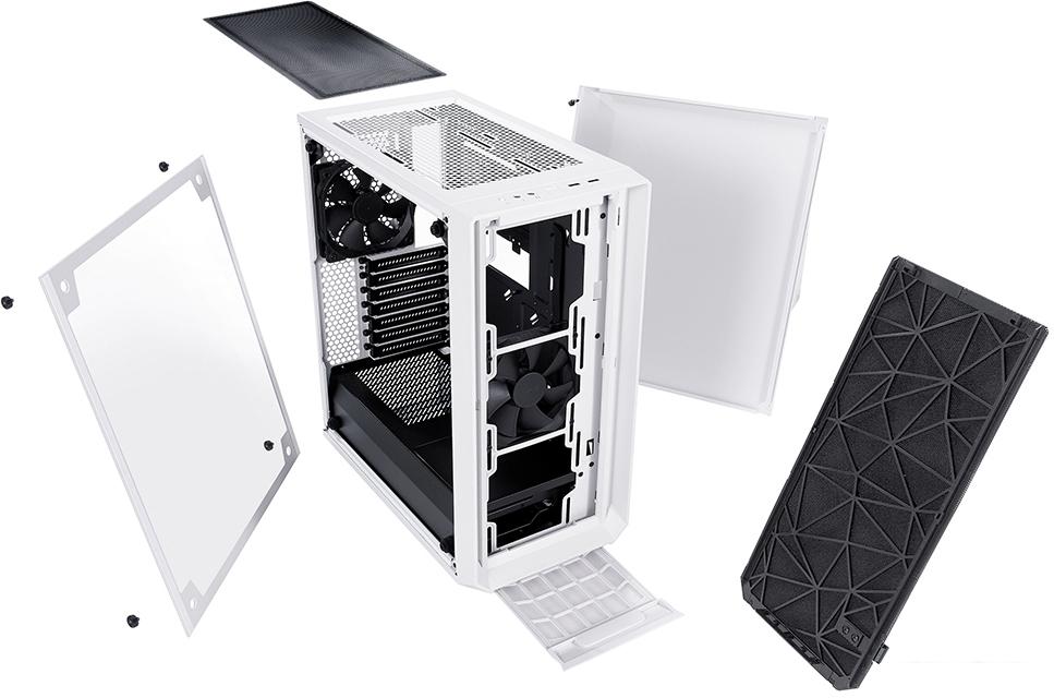 Корпус Fractal Design Meshify C White TG