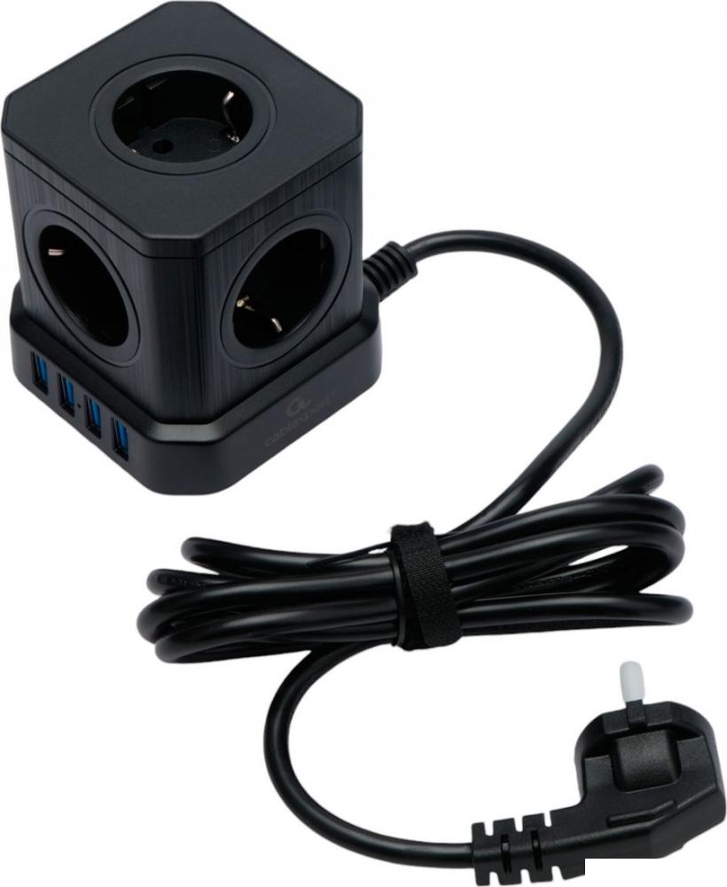Сетевой фильтр Cablexpert TWR-5-U4-B-2