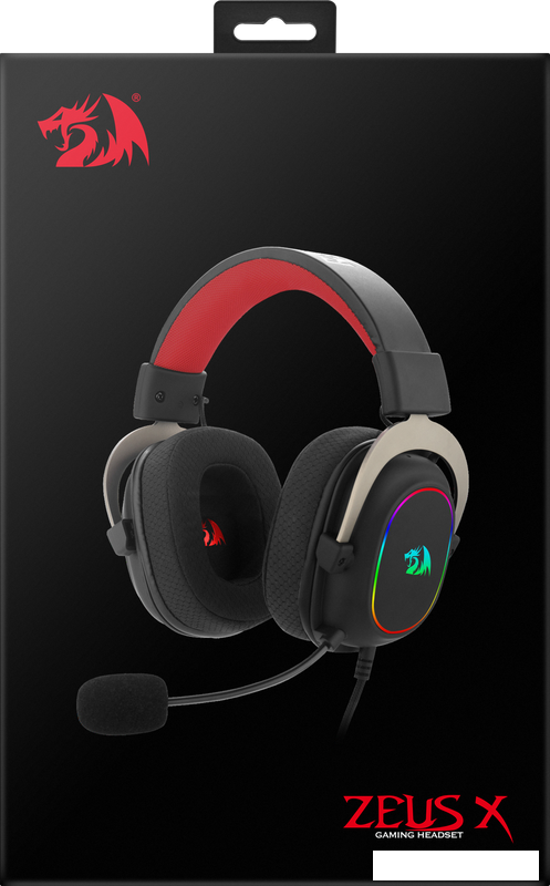 Наушники Redragon Zeus X (черный)