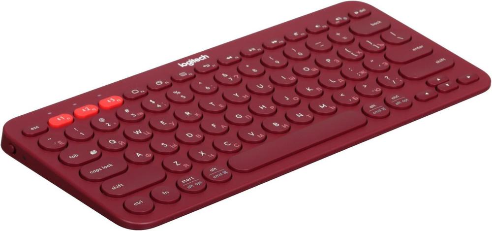 Клавиатура Logitech Multi-Device K380 Bluetooth 920-007655 (красный)