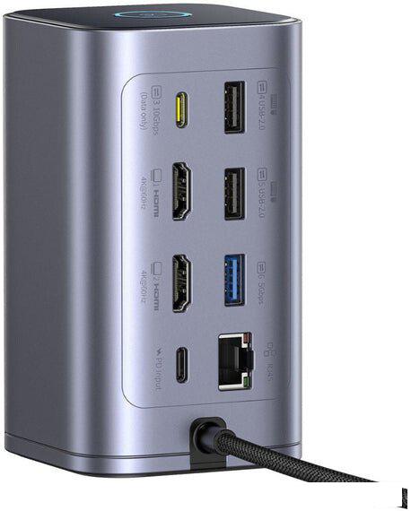 Док-станция Baseus Nomos NU1 Air Win 12-in-1 Docking Station B00568103813-00