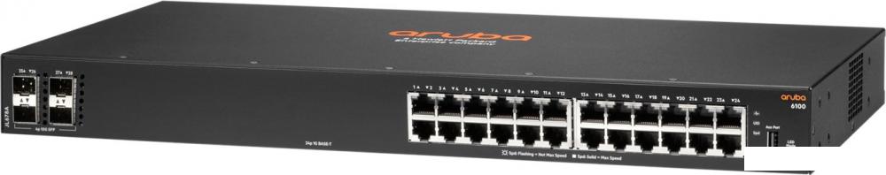 Управляемый коммутатор 2-го уровня Aruba 6100 Series JL678A