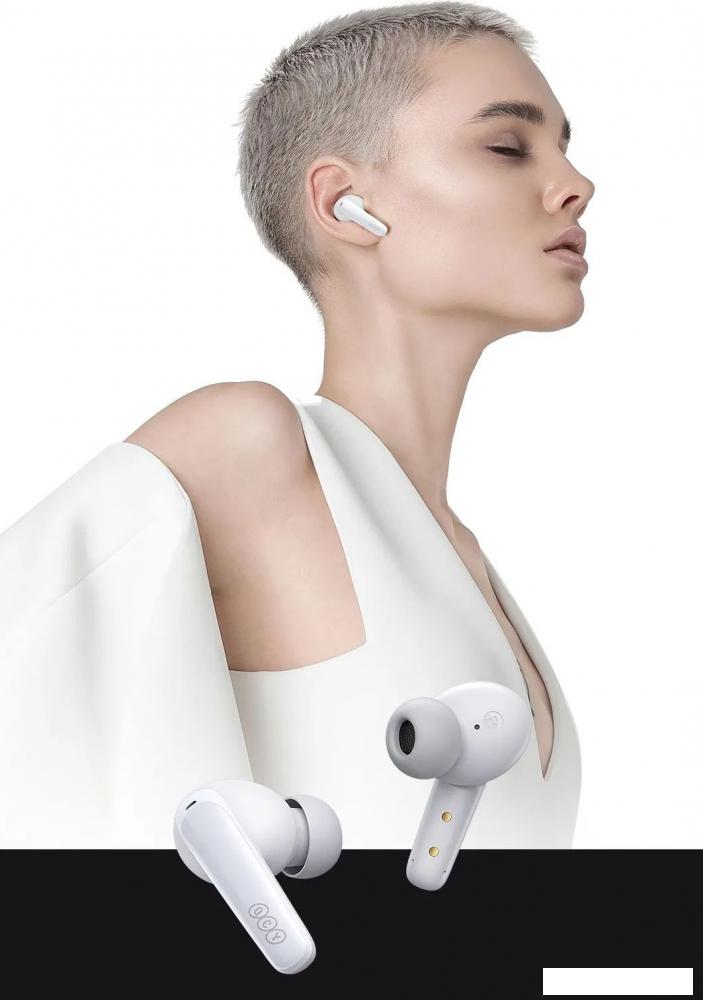 Наушники QCY T13X (белый)