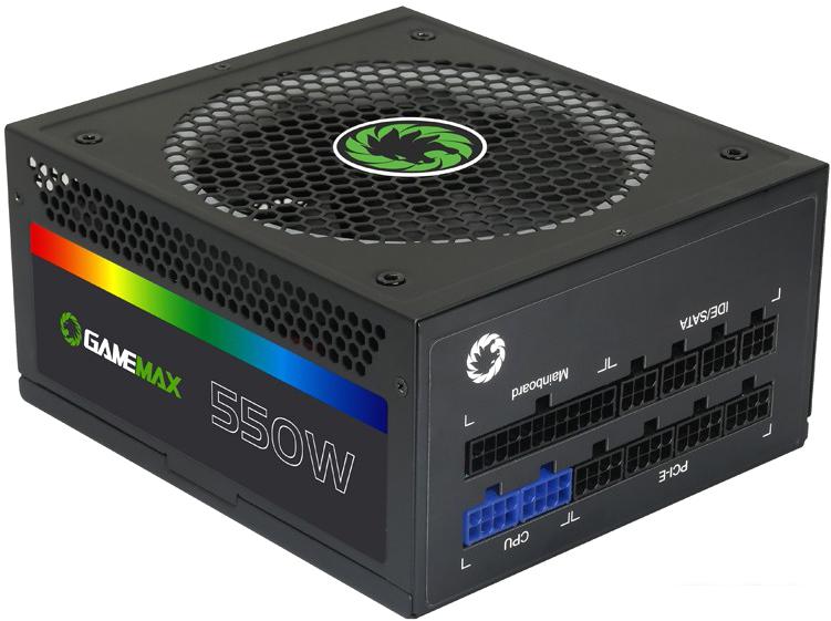 Блок питания GameMax RGB-550
