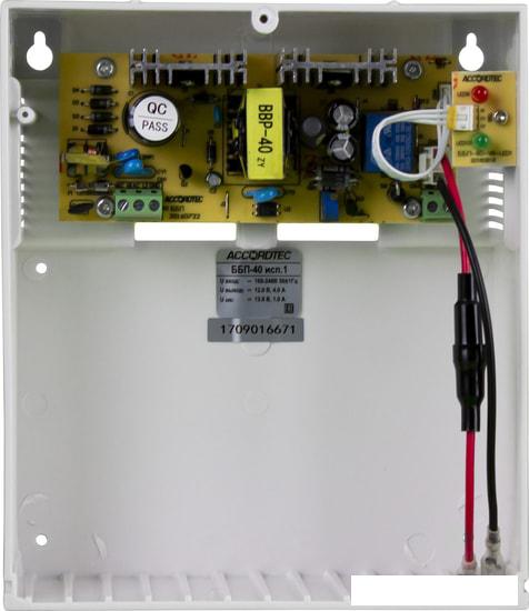 Источник бесперебойного питания AccordTec ББП-40 исп. 1