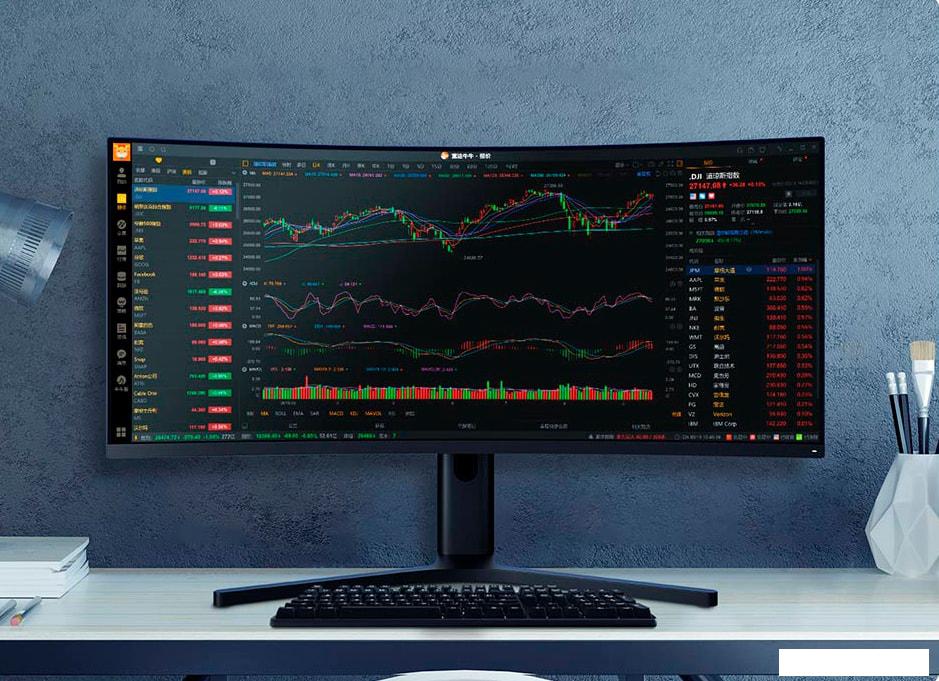 Игровой монитор Xiaomi Mi Curved Gaming Monitor 34" XMMNTWQ34 (международная версия) Игровой монитор Xiaomi Mi Curved Gaming Monitor 34" XMMNTWQ34 (международная версия)