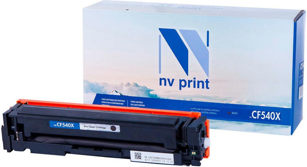 Картридж NV Print NV-CF540X (аналог HP CF540X) Картридж NV Print NV-CF540X (аналог HP CF540X)