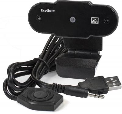 Веб-камера ExeGate BlackView C931 2K Tripod