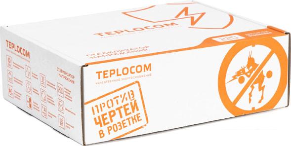 Стабилизатор напряжения TEPLOCOM ST-555-И (серебристый)