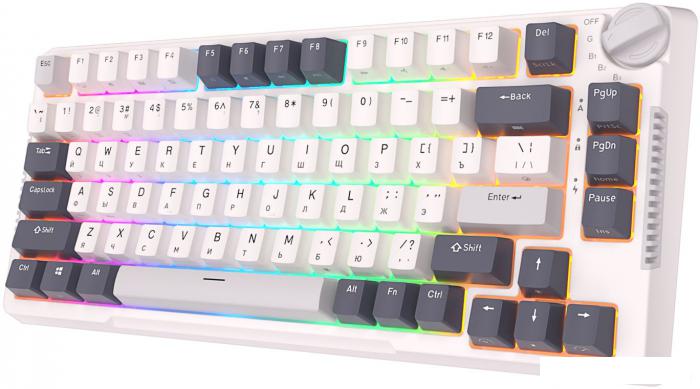 Клавиатура Royal Kludge RK-H81 RGB White Night (RK Blue)