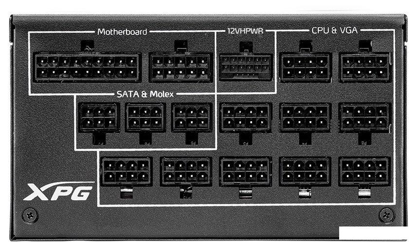 Блок питания ADATA XPG Cybercore II 1300W CYBERCOREII1300P-BKCEU