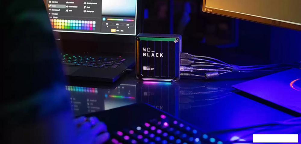 Внешний накопитель WD Black D50 Game Dock NVMe 1TB WDBA3U0010BBK