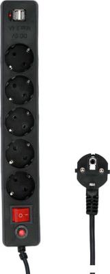 Сетевой фильтр Гарнизон ECL-5-U2-B-1.8