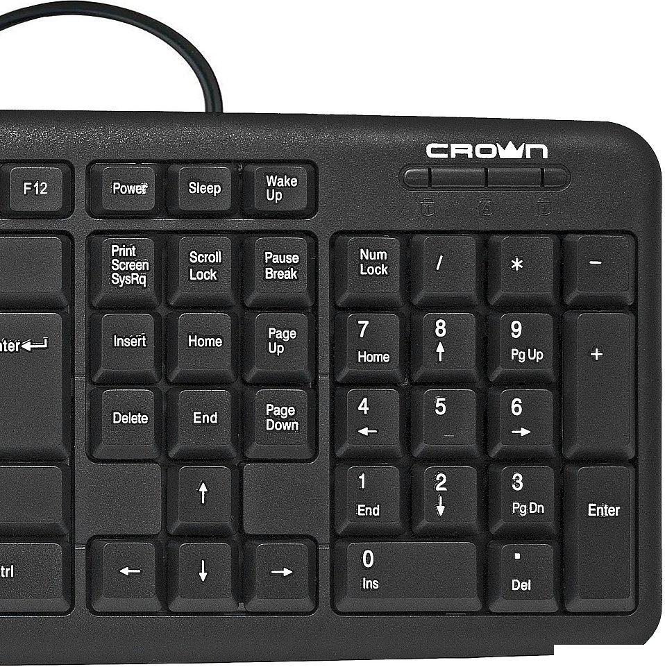 Клавиатура CrownMicro CMK-F02B