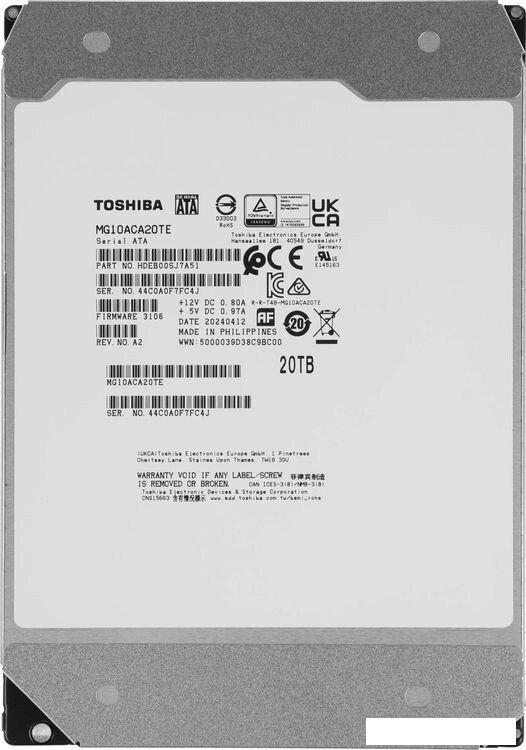 Жесткий диск Toshiba 20TB MD10ACA20TC