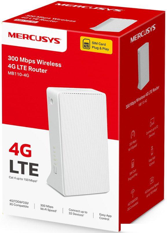 4G Wi-Fi роутер Mercusys MB110-4G 4G Wi-Fi роутер Mercusys MB110-4G