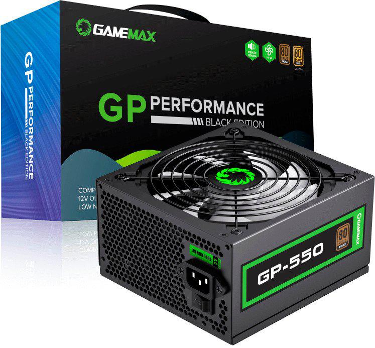 Блок питания GameMax GP-550 (черный)