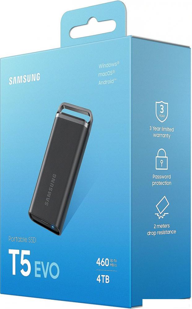 Внешний накопитель Samsung T5 EVO 4TB