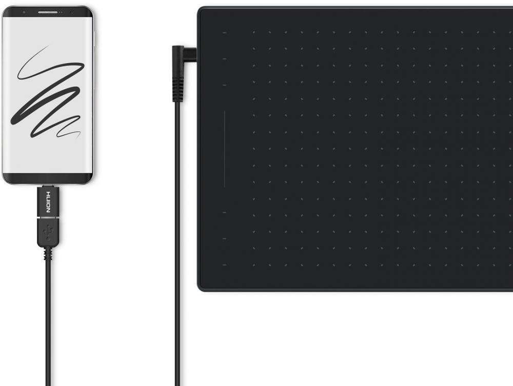 Графический планшет Huion Inspiroy RTP-700 (синий) Графический планшет Huion Inspiroy RTP-700 (синий)