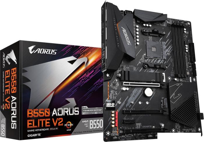 Материнская плата Gigabyte B550 Aorus Elite V2 (rev. 1.1)