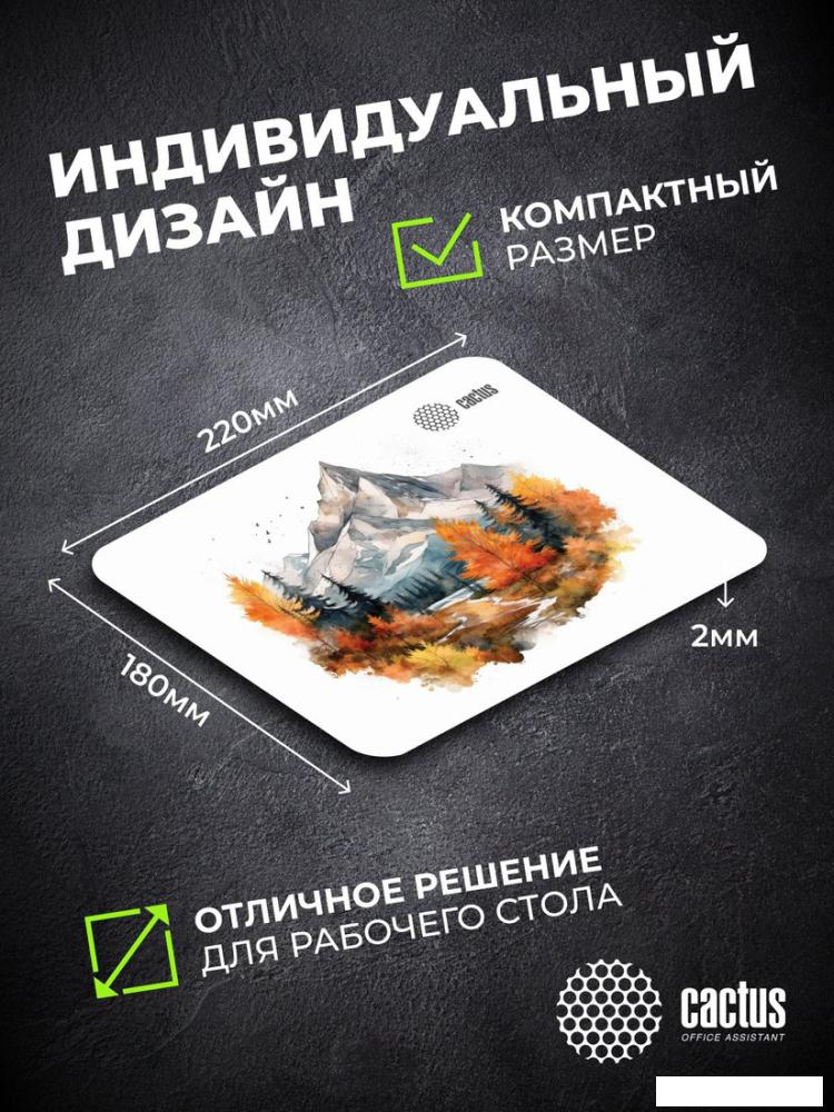 Коврик для мыши CACTUS CS-MPC-P10XS