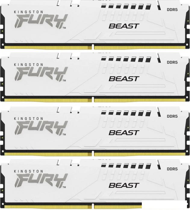 Оперативная память Kingston FURY Beast 4x32ГБ DDR5 5600 МГц KF556C40BWK4-128