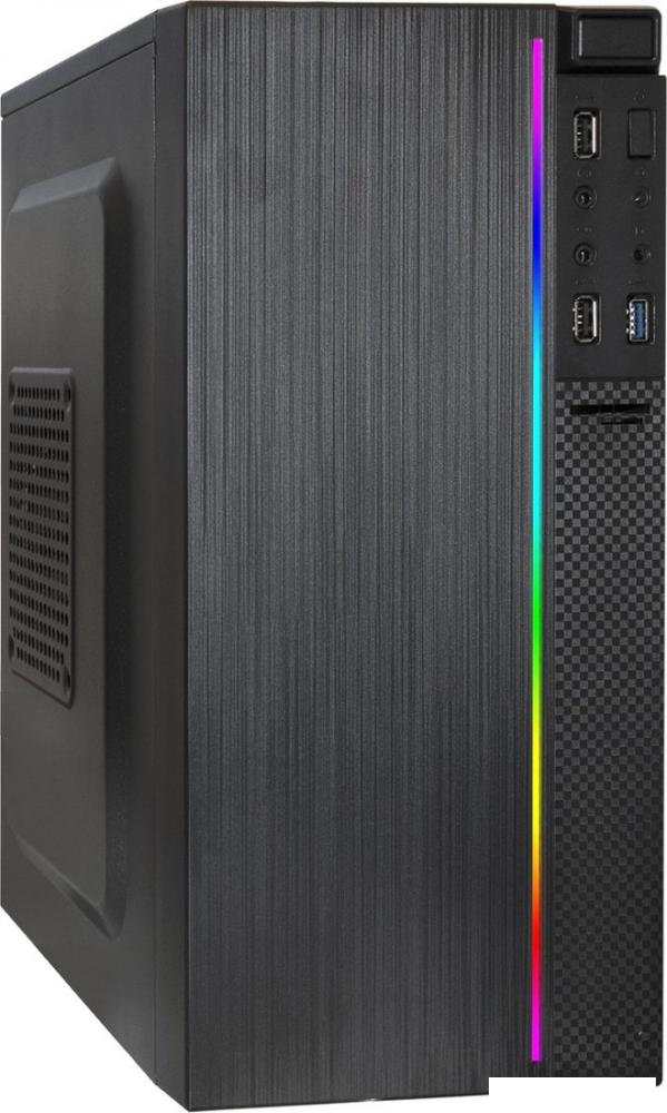 Корпус ExeGate mEVO-9302-RGB 500W EX287884RUS