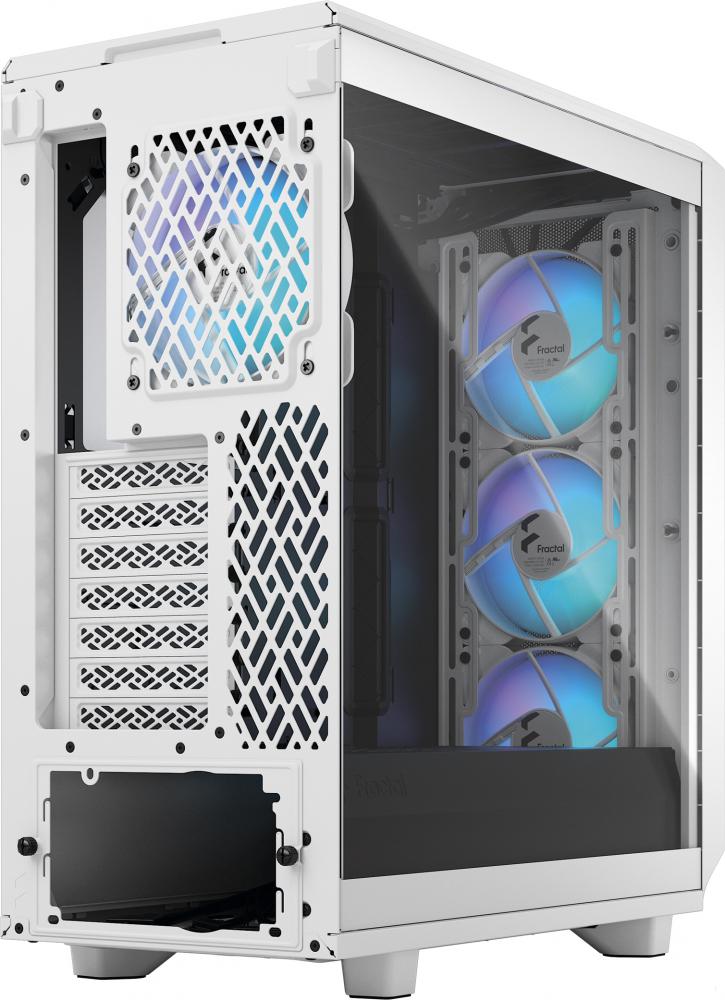 Корпус Fractal Design Meshify 2 Compact RGB White TG Clear Tint FD-C-MES2C-08