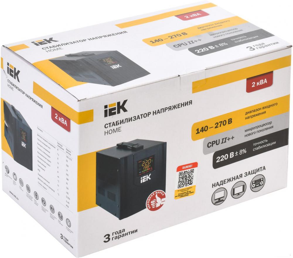 Стабилизатор напряжения IEK Home 2кВА