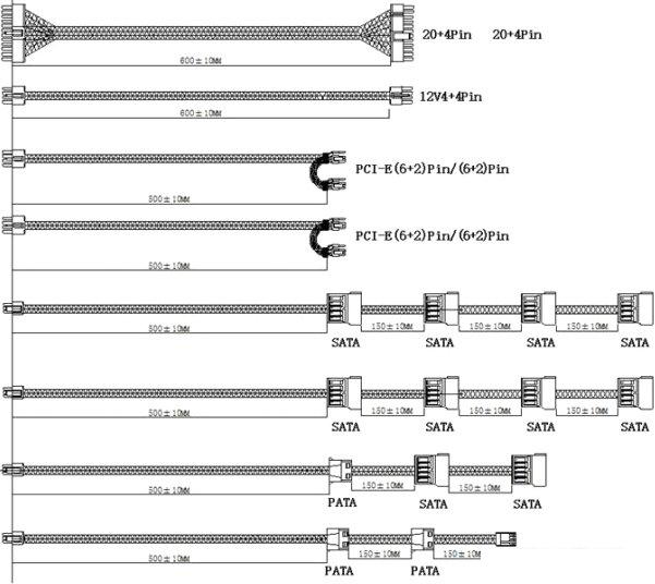 Блок питания GameMax RGB-1050