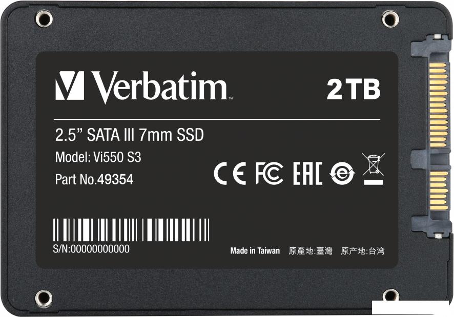 SSD Verbatim Vi550 S3 2TB 49354
