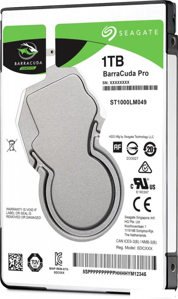 Жесткий диск Seagate Barracuda Pro 1TB ST1000LM049