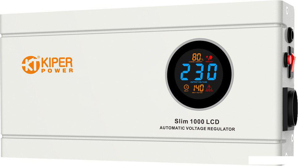 Стабилизатор напряжения Kiper Power Slim 1000 LCD