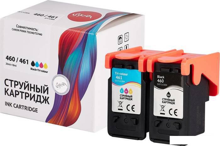 Картридж Sakura Printing SI3711C004 (аналог Canon 460 Black)