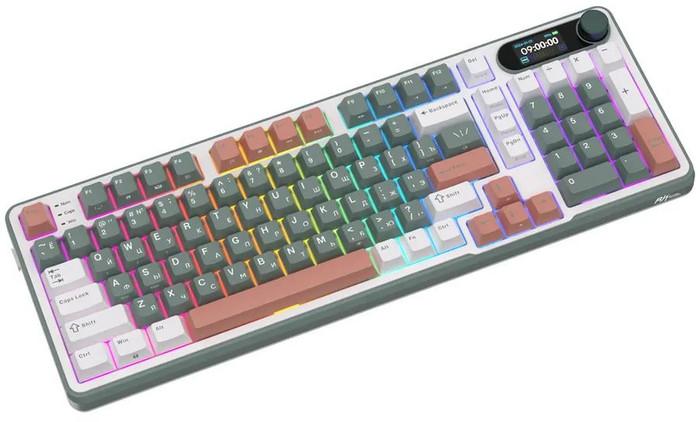 Клавиатура Royal Kludge RK-S98 RGB Camping (RK Chartreuse)