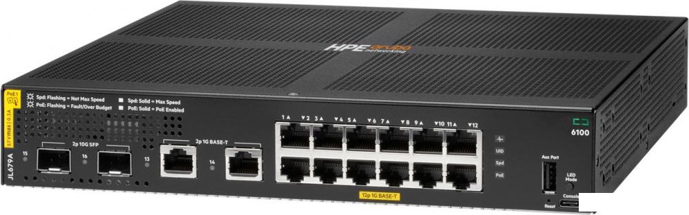 Управляемый коммутатор 2-го уровня Aruba 6100 Series JL679A