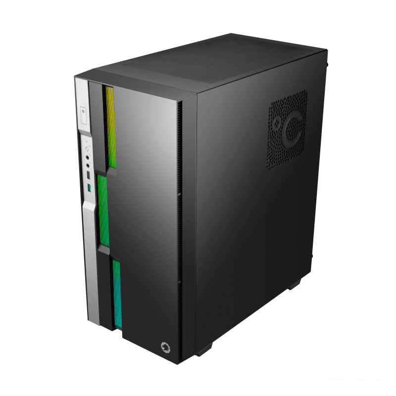 Корпус GameMax Brufen C3 BW (черный/белый)