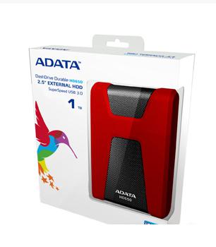 Внешний накопитель ADATA DashDrive Durable HD650 1TB (AHD650-1TU3-CRD)
