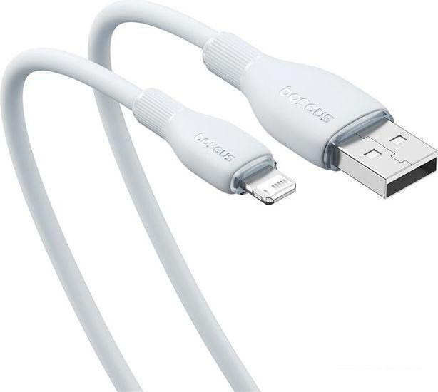 Кабель Baseus Pudding Series USB Type-A - Lightning (2 м, белый)