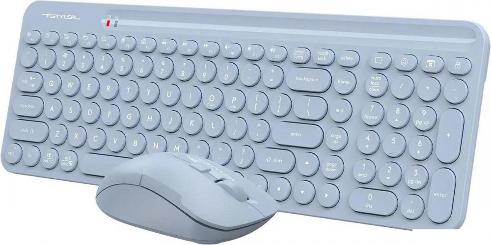 Офисный набор A4Tech Fstyler FG3300 Air2 (синий)