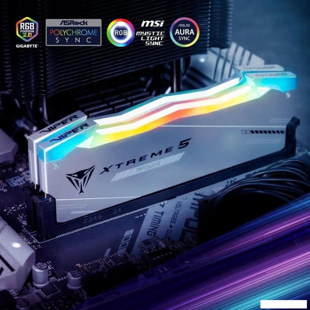 Оперативная память Patriot Viper Xtreme 5 2x24ГБ DDR5 6000 МГц PVXR548G60C30KM