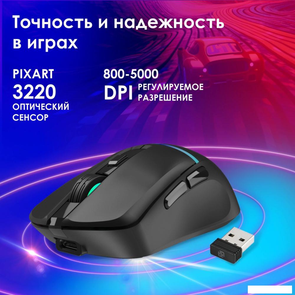 Мыши Оклик 775GW (черный)