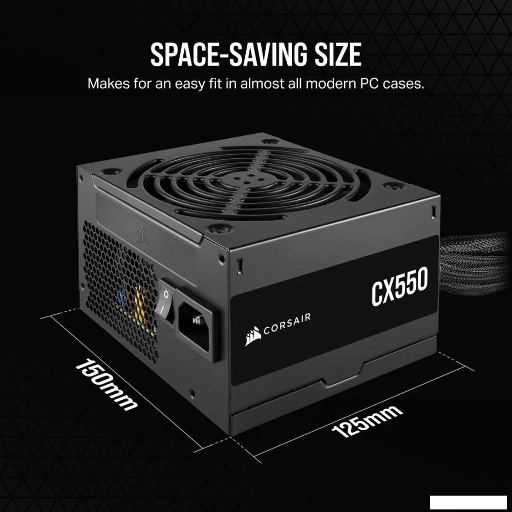 Блоки питания Corsair CX550 CP-9020277-EU