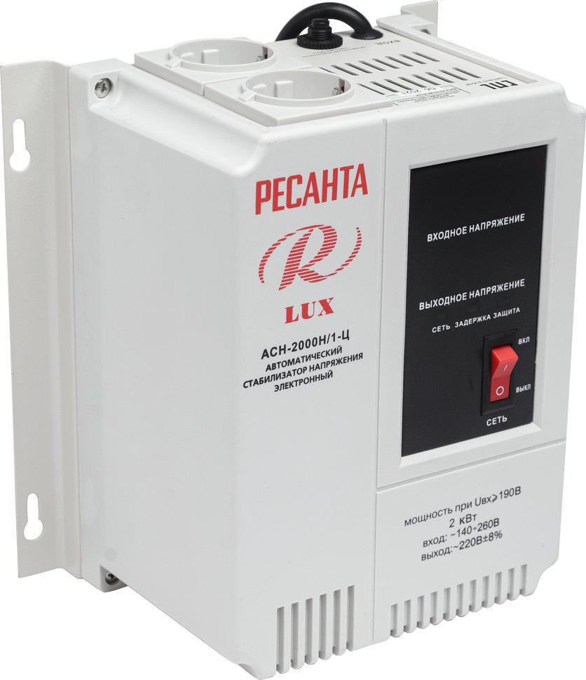 Стабилизатор напряжения Ресанта Lux АСН-2000Н/1-Ц