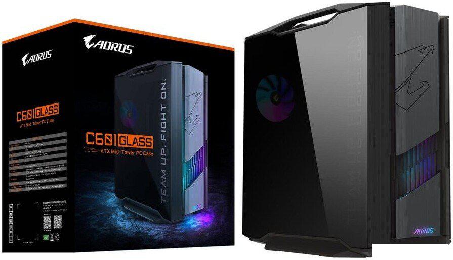 Корпус Gigabyte Aorus C601 Glass Global