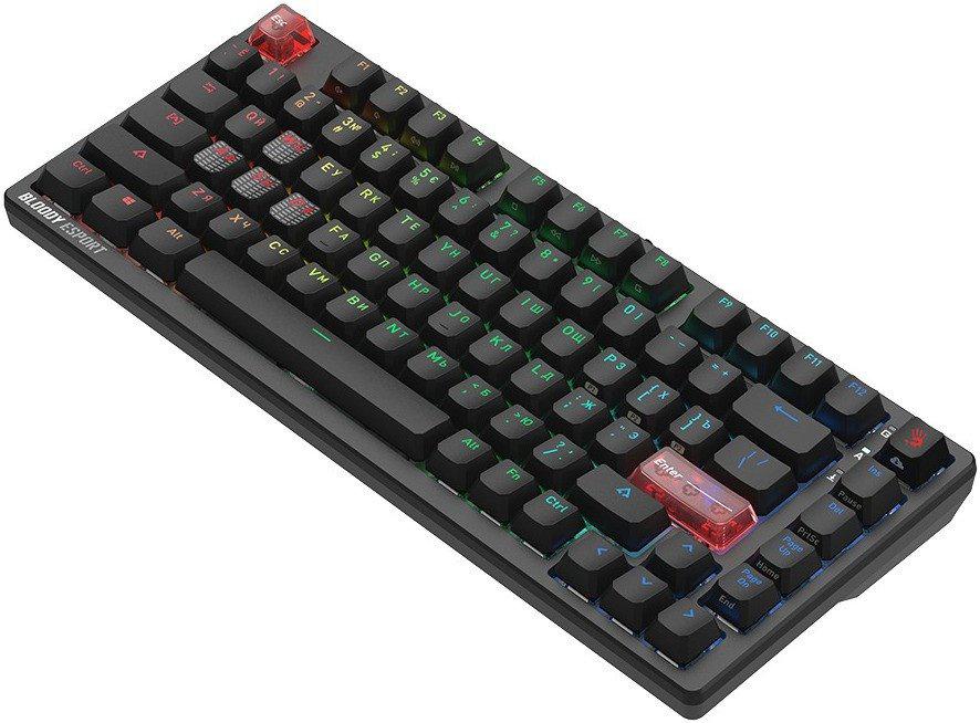 Клавиатура A4Tech Bloody MS76 (черный)