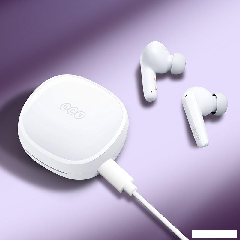 Наушники QCY T13X (белый)