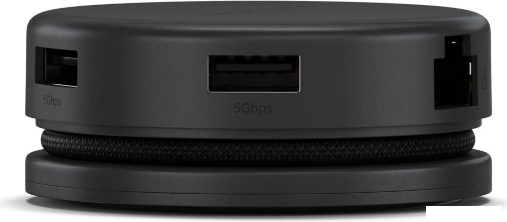 USB-хабы и док-станции Satechi OntheGo 7-in-1 Multiport Adapter ST-POTG7C (черный)