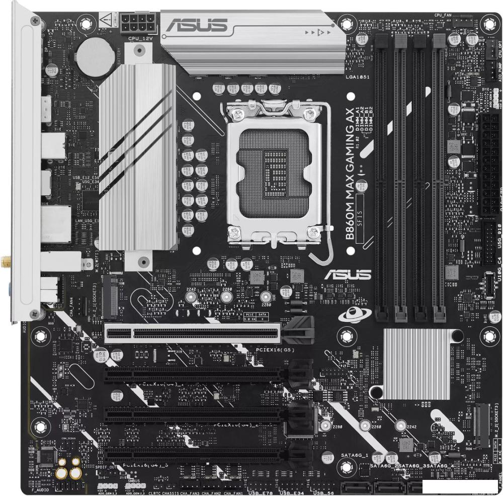 Материнская плата ASUS B860M Max Gaming AX